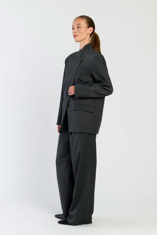 SPQ MABEL oversized blazer | grey
