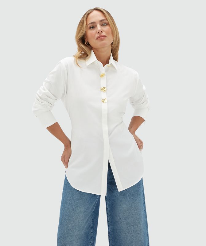 JV-CHENDA blouse | off white