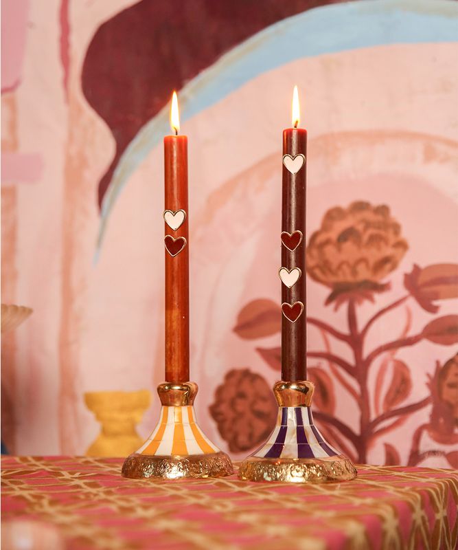 Pyar Hart kaarsenpin - set van 2 in giftbox