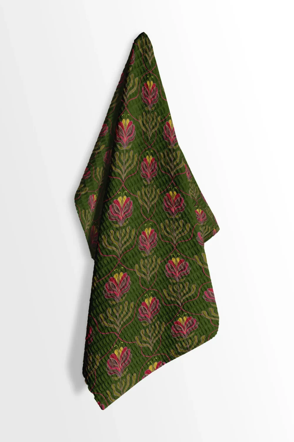 Keukendoek Florelle Green | 60x40cm