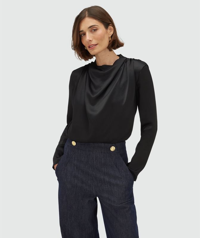 JV-CEYLIN blouse | black