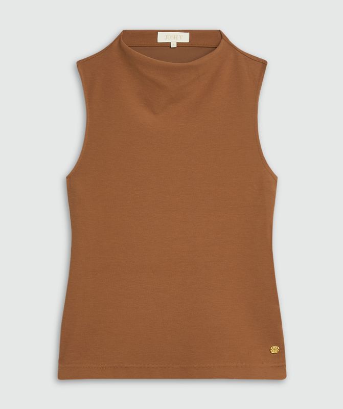 JV-BIBI top | cognac