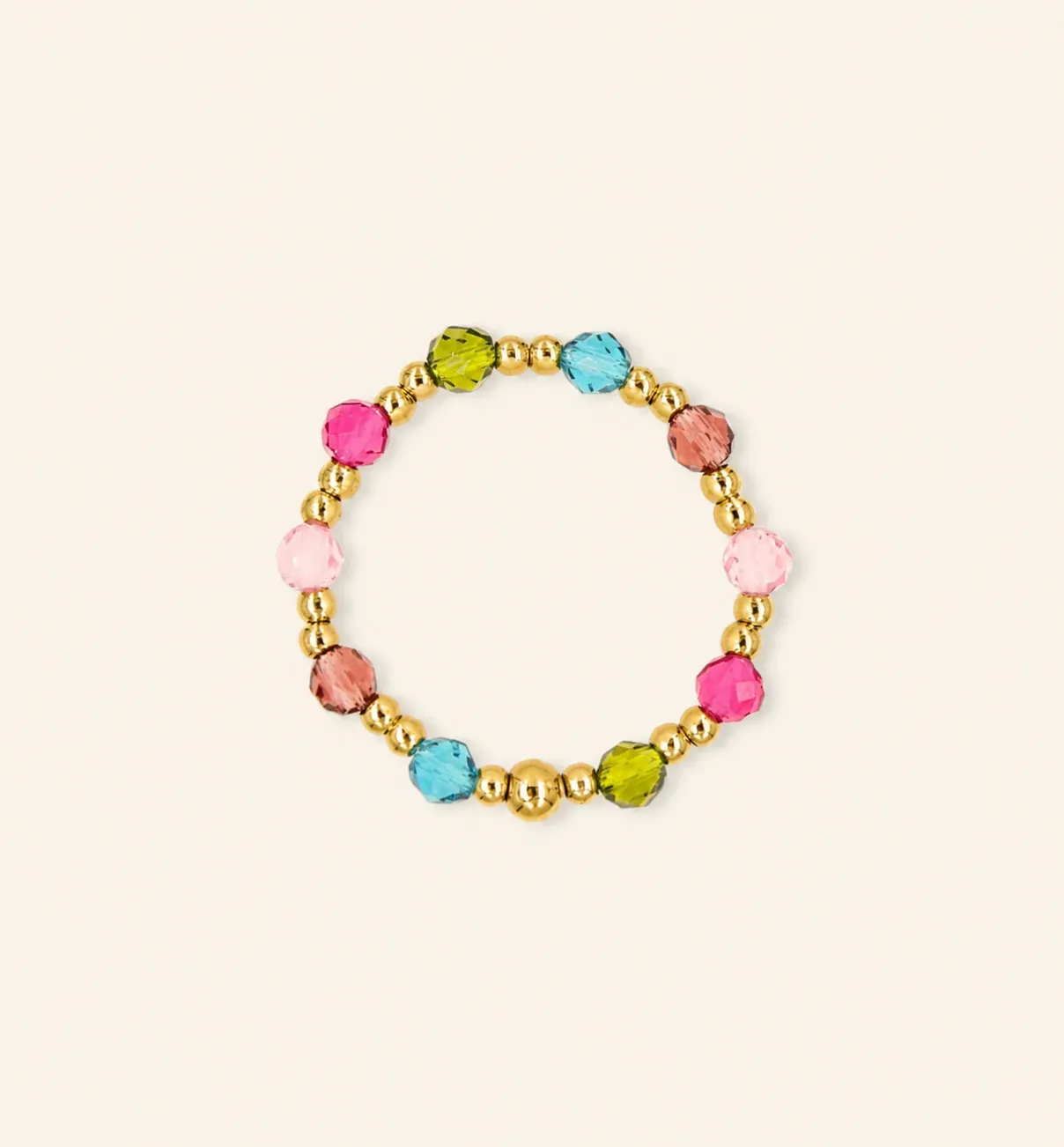 Groovy Gems ring
