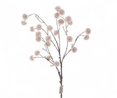 Kunsttak Pompom | antique white - 110cm