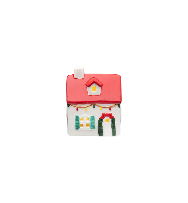 Huisje met LED Santa's Glow Cabin