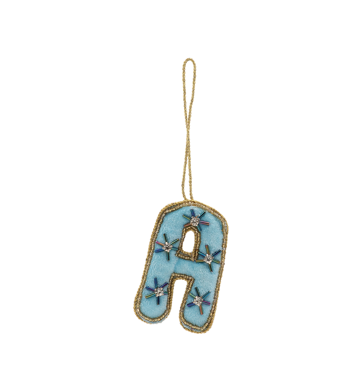 Ornament hanger initiaal | handmade in India