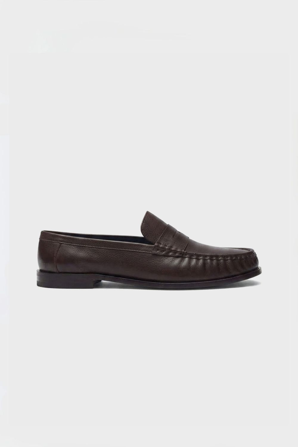 SPQ loafer | dark brown - leer