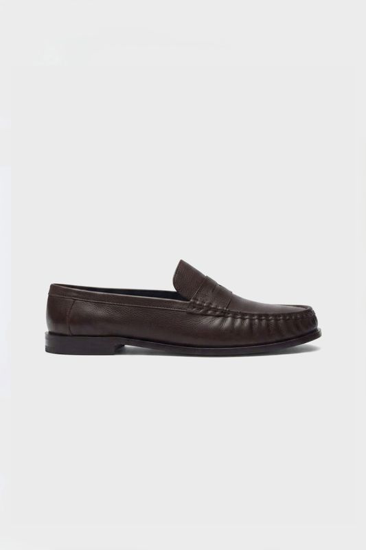 SPQ loafer | dark brown - leer
