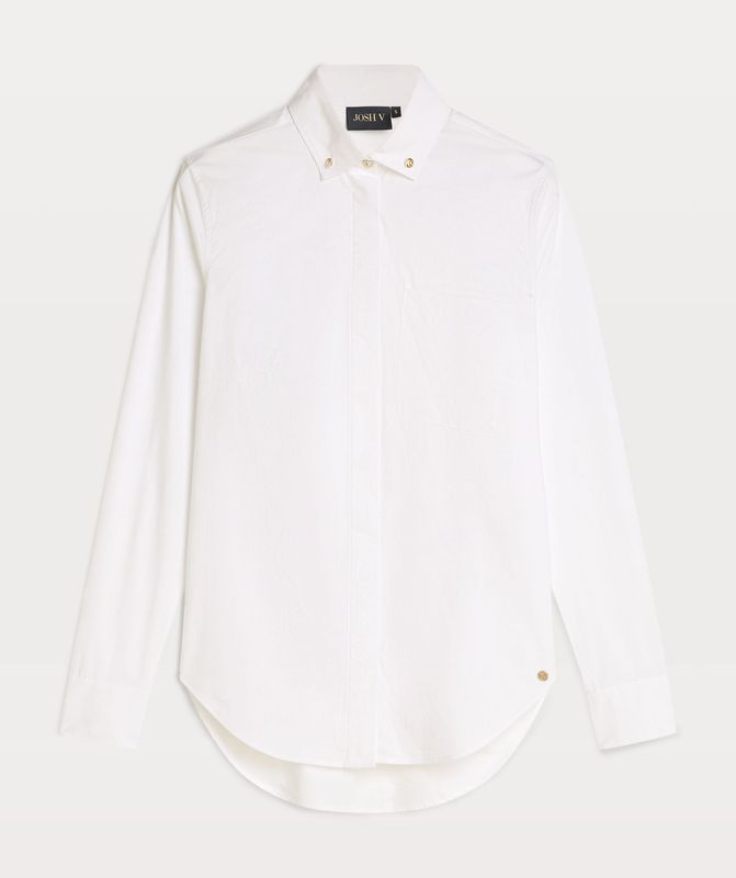 JV-CHARLINE blouse | clean white