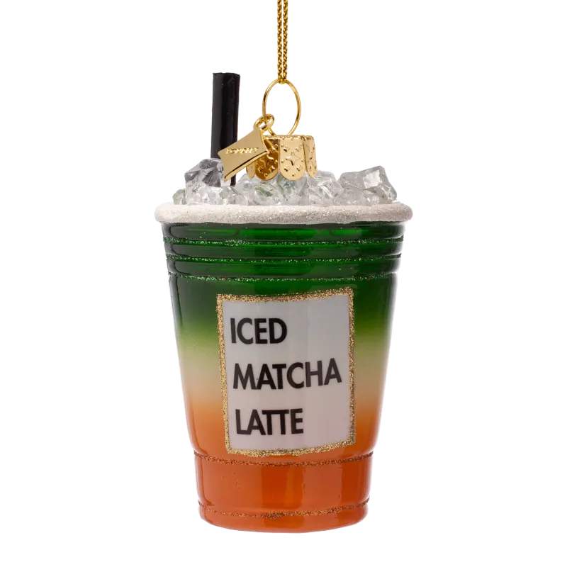 Ornament Iced Mango Matcha Latte | Vondels