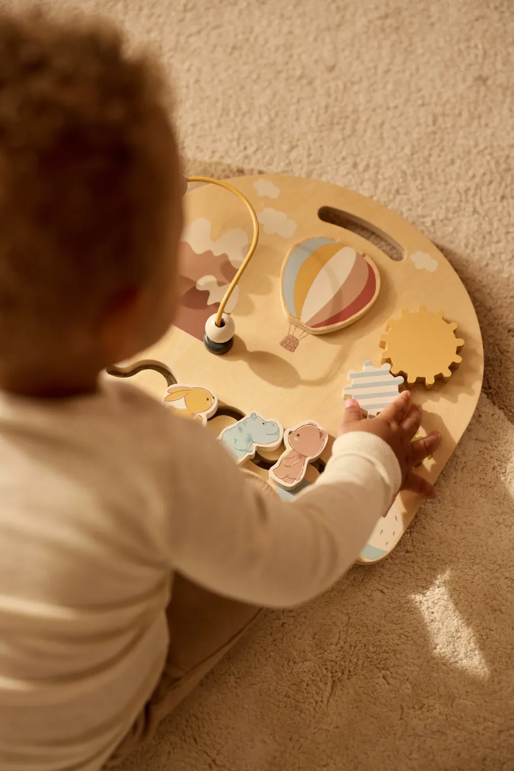 Houten activiteitenbord Jollies