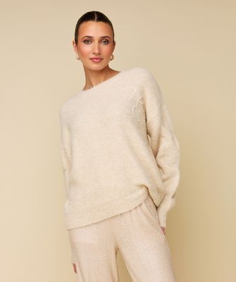 HEYB MOXI sweater | cream