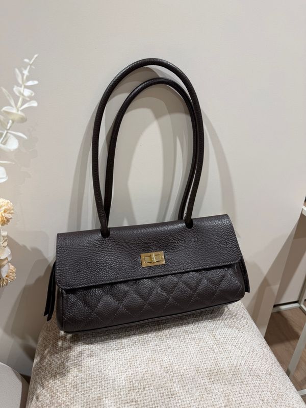 Tas CHANIE leer | bruin