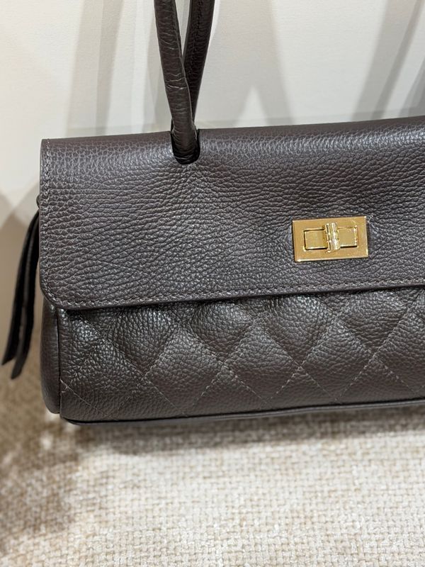 Tas CHANIE leer | bruin