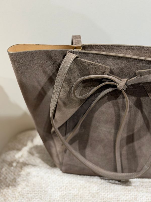 Tas POLLY leer | suède taupe