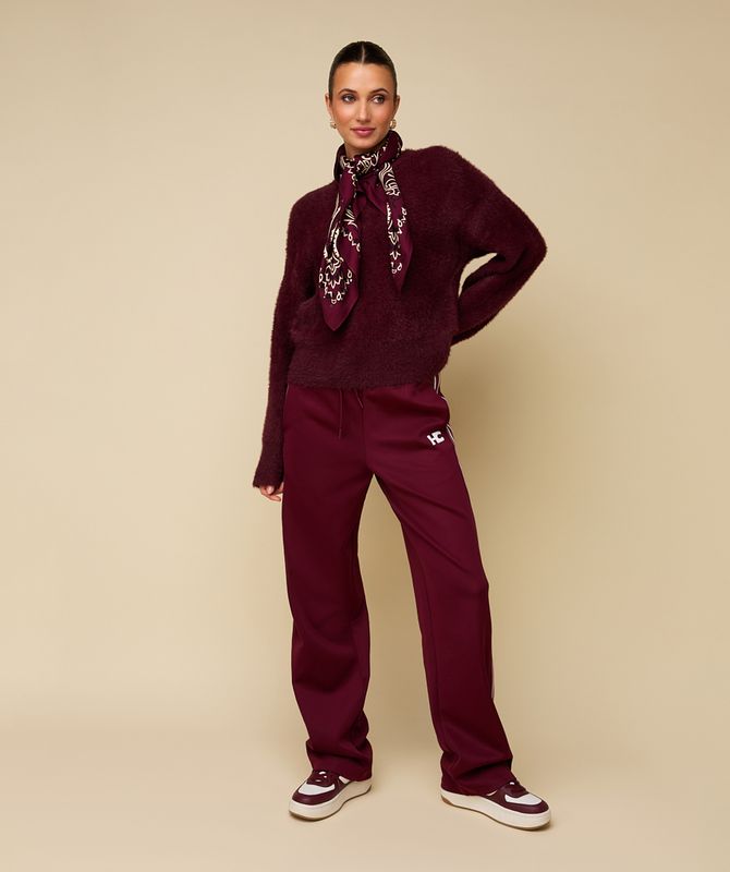 HEYB FALLON jogger | burgundy