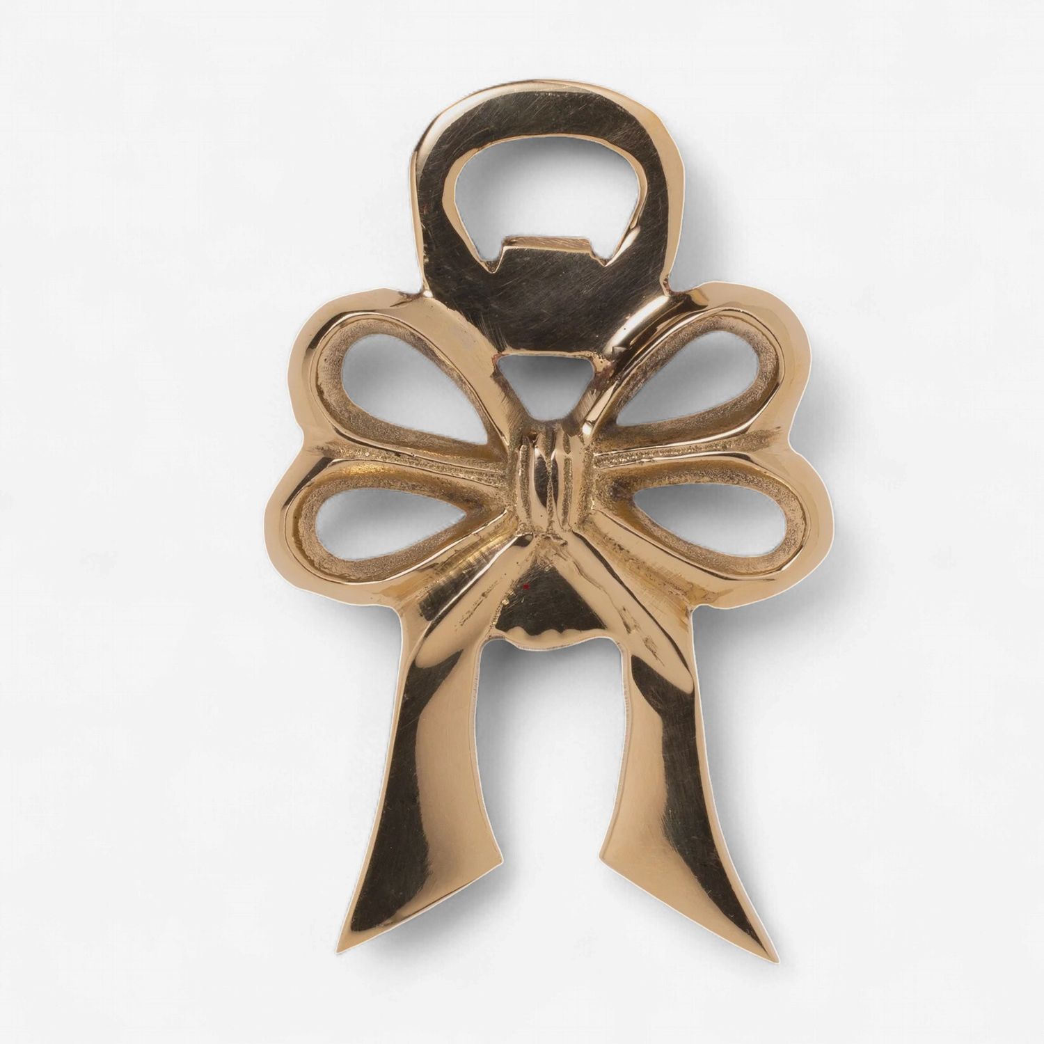 Fles opener brass | bow