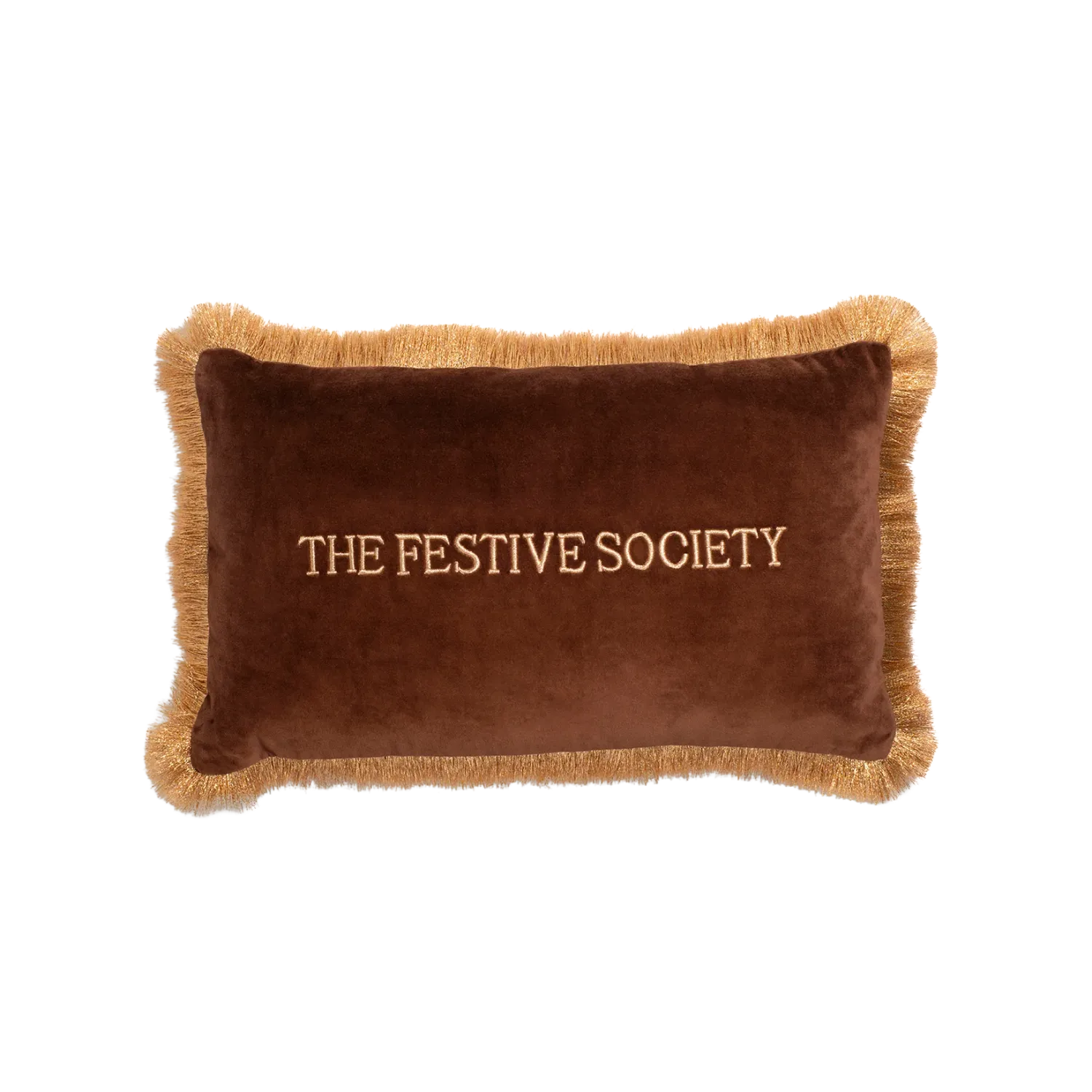 Kussen velvet 'Festive Society' - 30x50cm