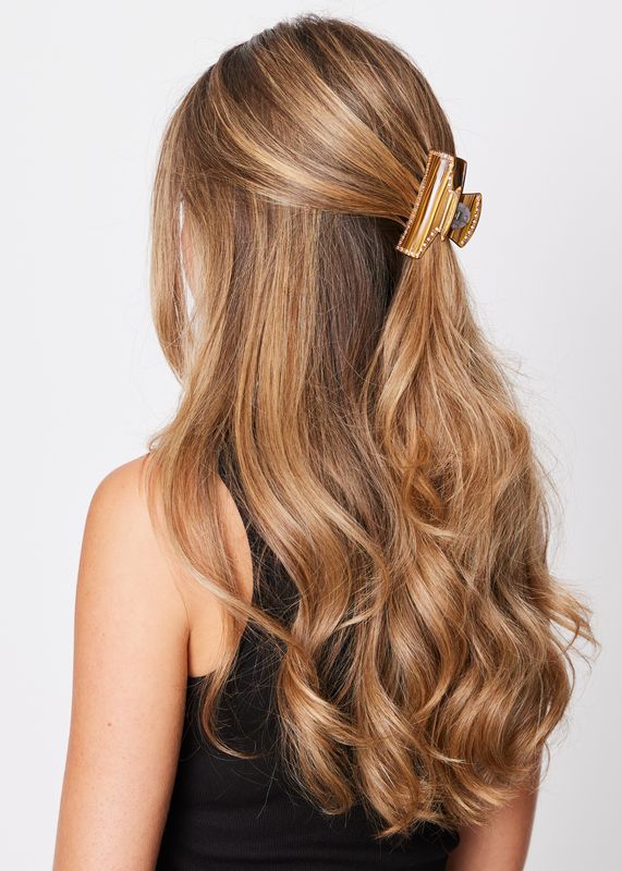 Haarclip Anna Glam Middle | brown