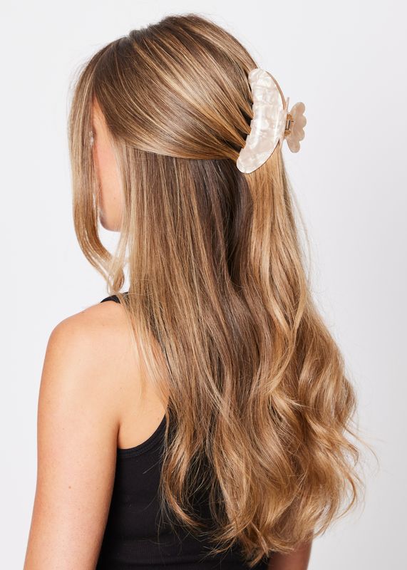 SUI AVA haarclip Helle Silent Big | beige