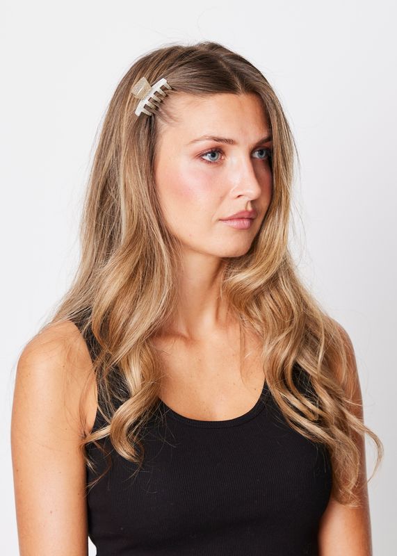 SUI AVA haarclip Lea Sparkle Mini | champagne