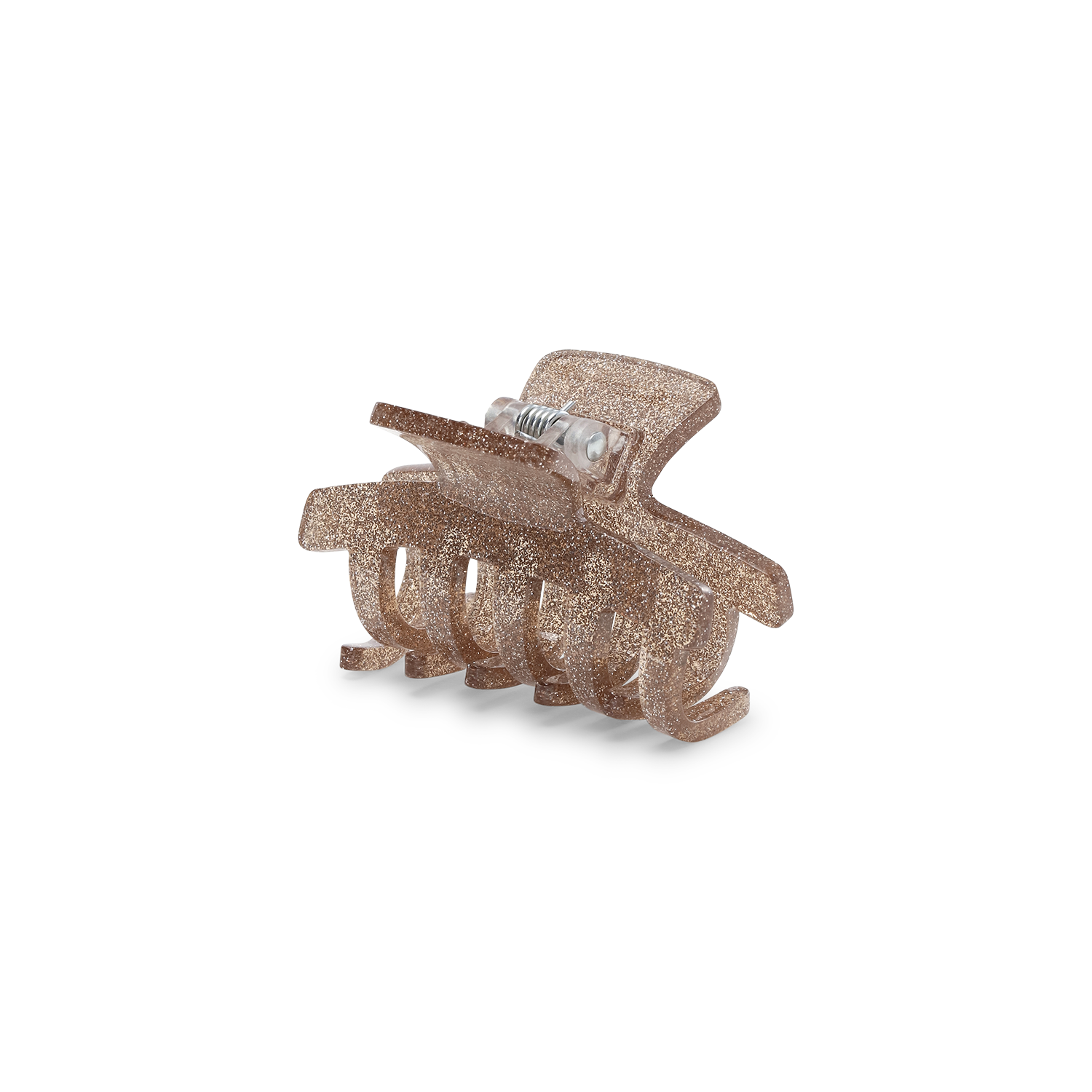 SUI AVA haarclip Lea Sparkle Mini | brown