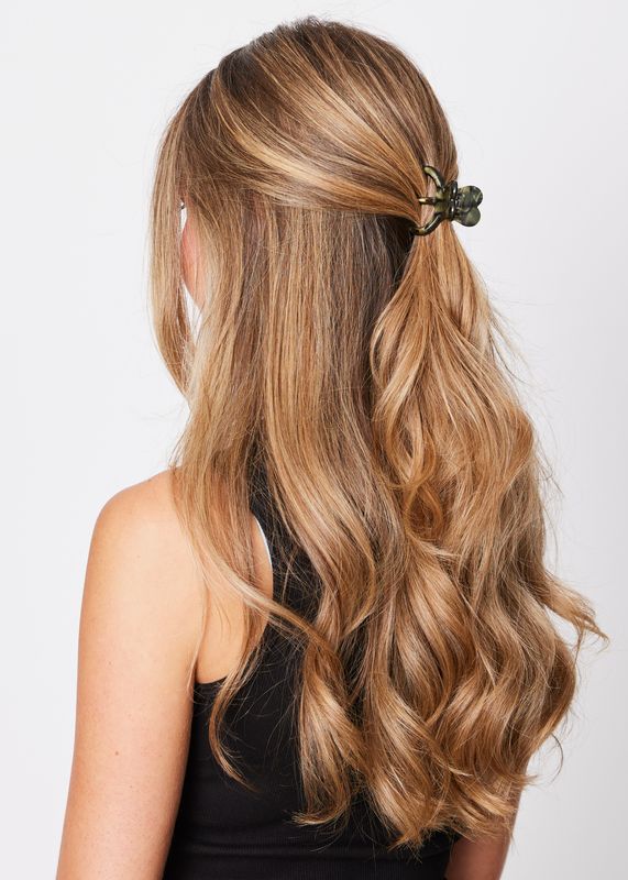SUI AVA haarclip Roberta Love Mini | dark green