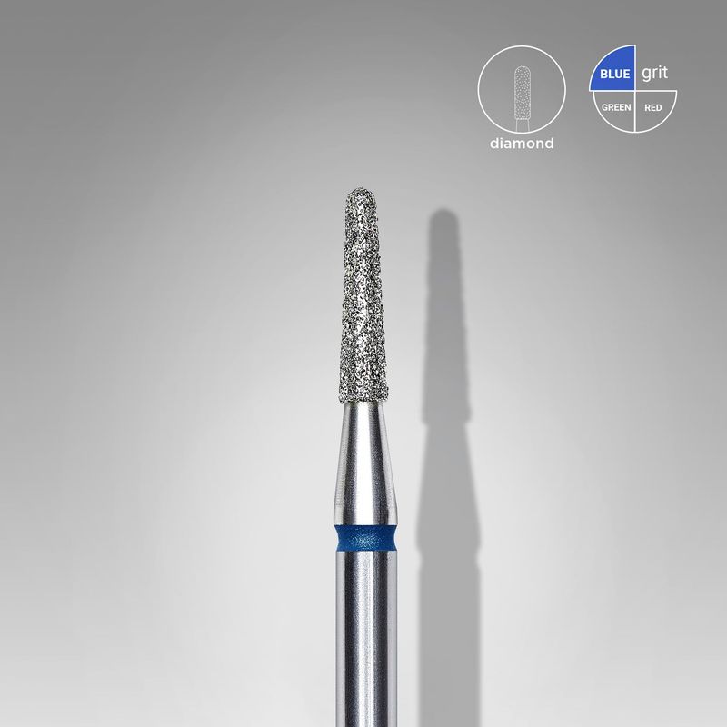 Diamantfräser "Kegelstumpf" Durchmesser 1.8 mm, Arbeitsteil 8 mm von Staleks FA70B018/8