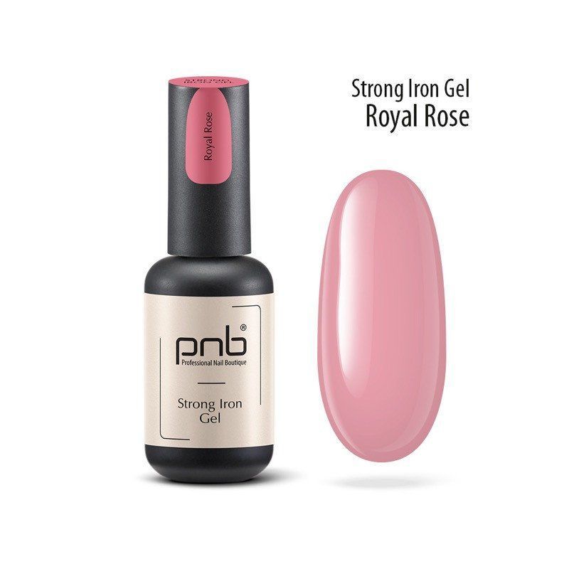 UV/LED Strong Iron Gel PNB, Royal Rose 8ml