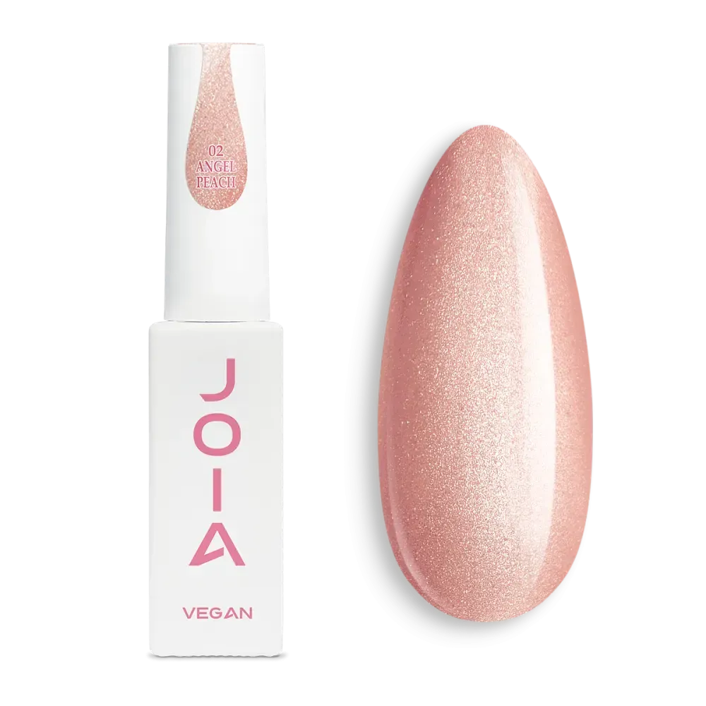 UV/LED Camouflage Base Magic Cat Base, 02 Angel peach JOIA vegan, 8 ml