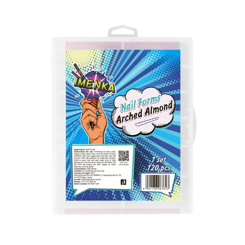 Nail Forms Imenka  "Arched Almond"