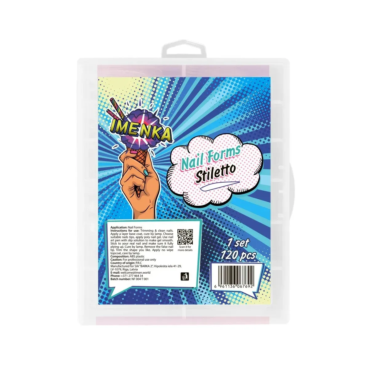 Nail Forms Imenka  "Stiletto"