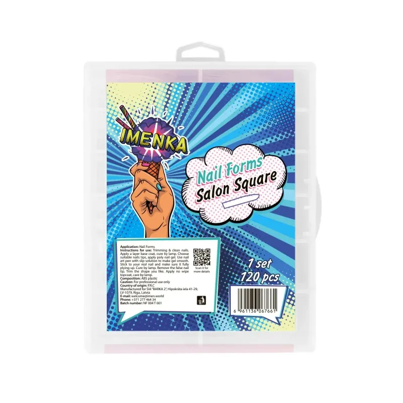 Nail Forms Imenka "Salon Square"