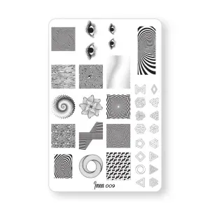 Stamping plate IMEN #09