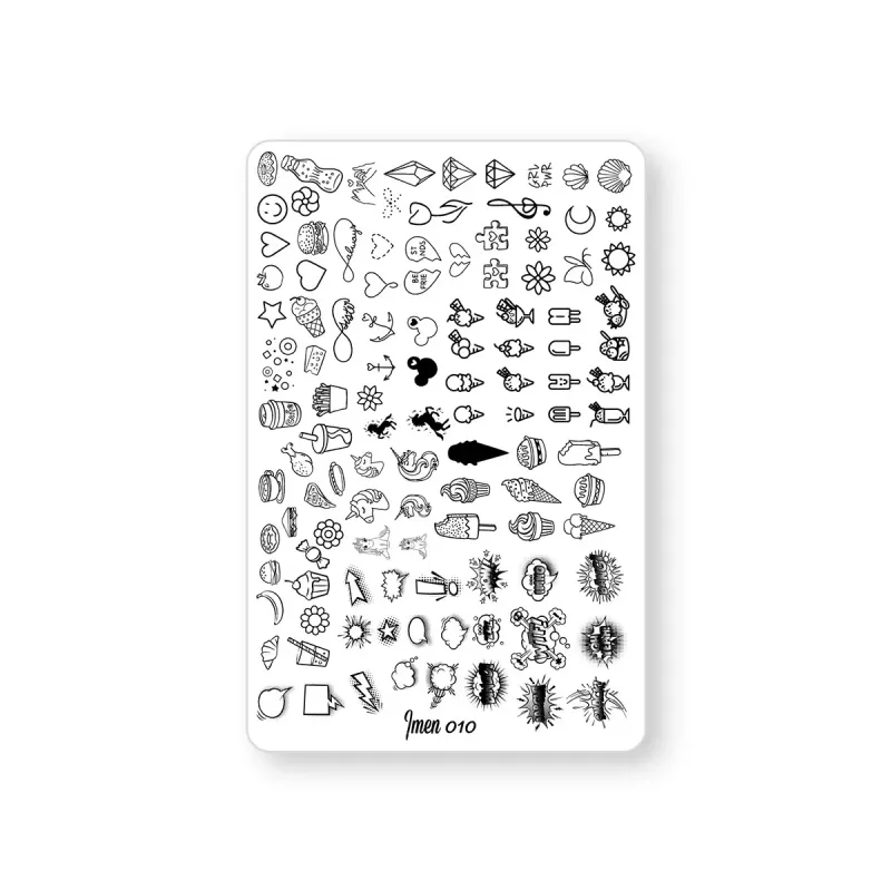 Stamping plate IMEN #10