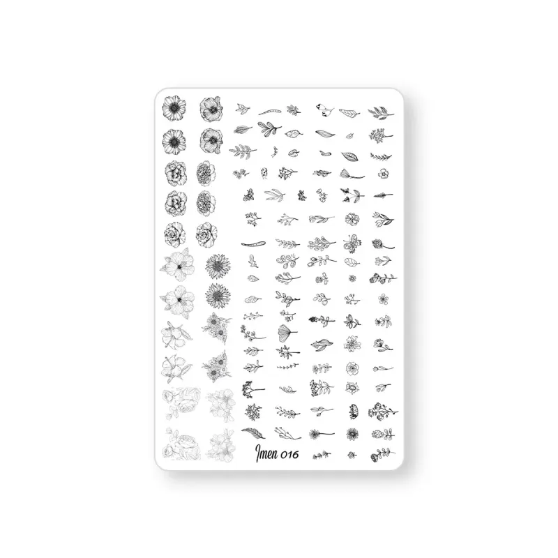 Stamping plate IMEN #16