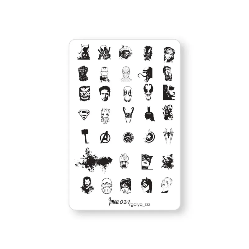 Stamping plate IMEN #21