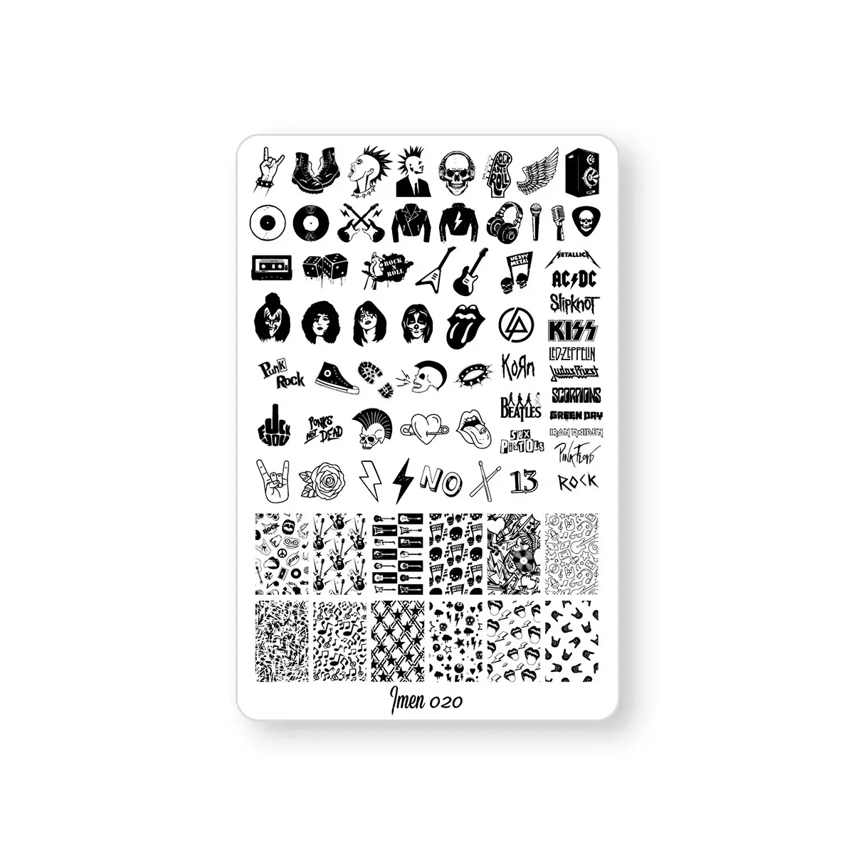 Stamping plate IMEN #20