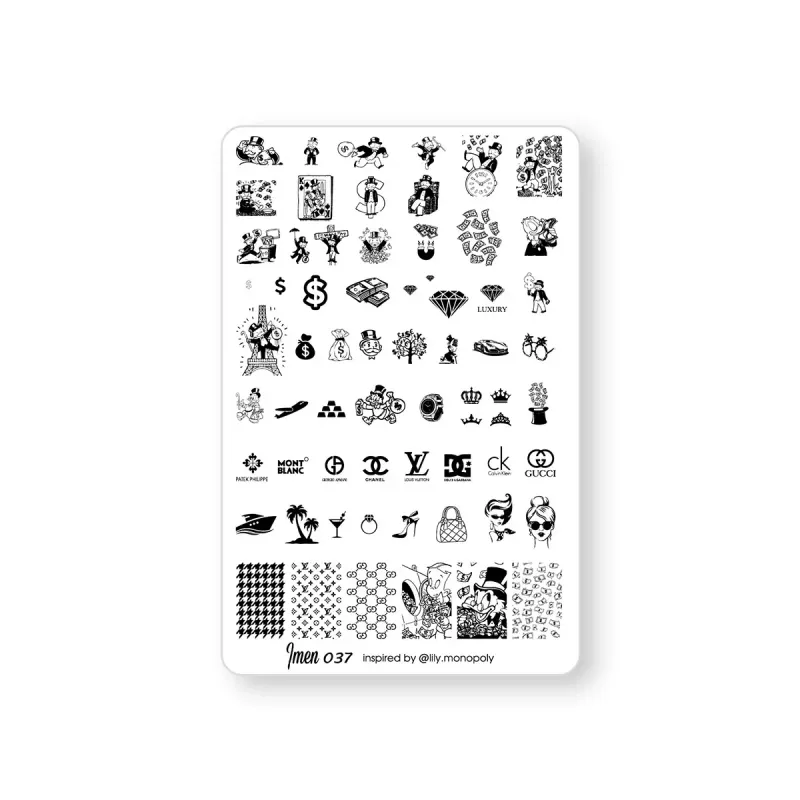 Stamping plate #37
