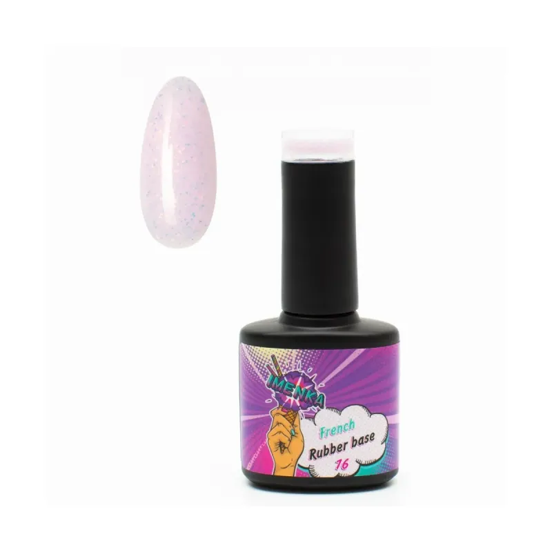 UV/LED French Rubber Base Imenka 16 /12ml