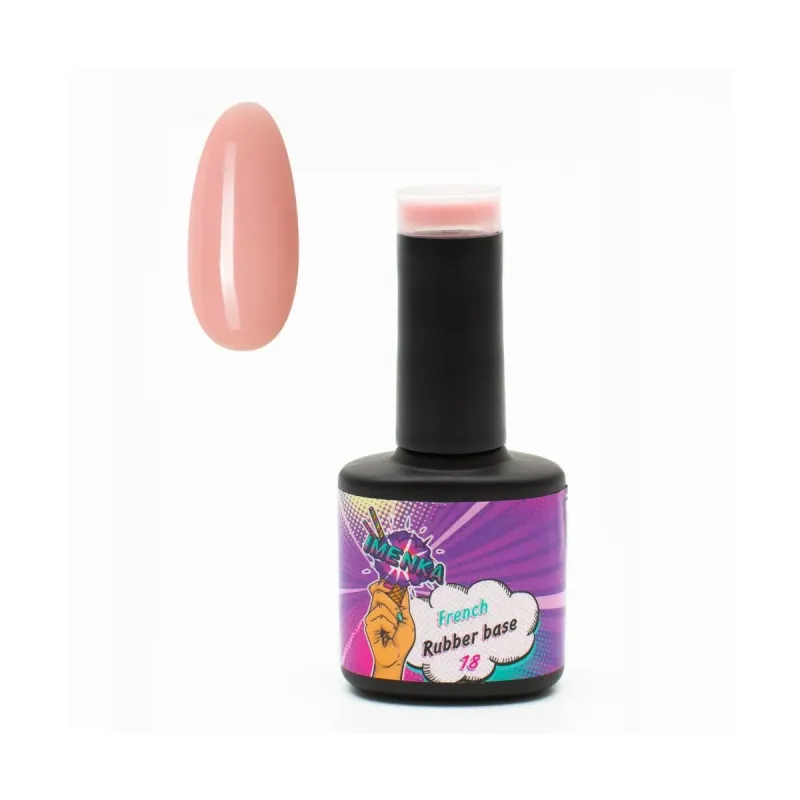 UV/LED French Rubber Base Imenka 18/ 12ml