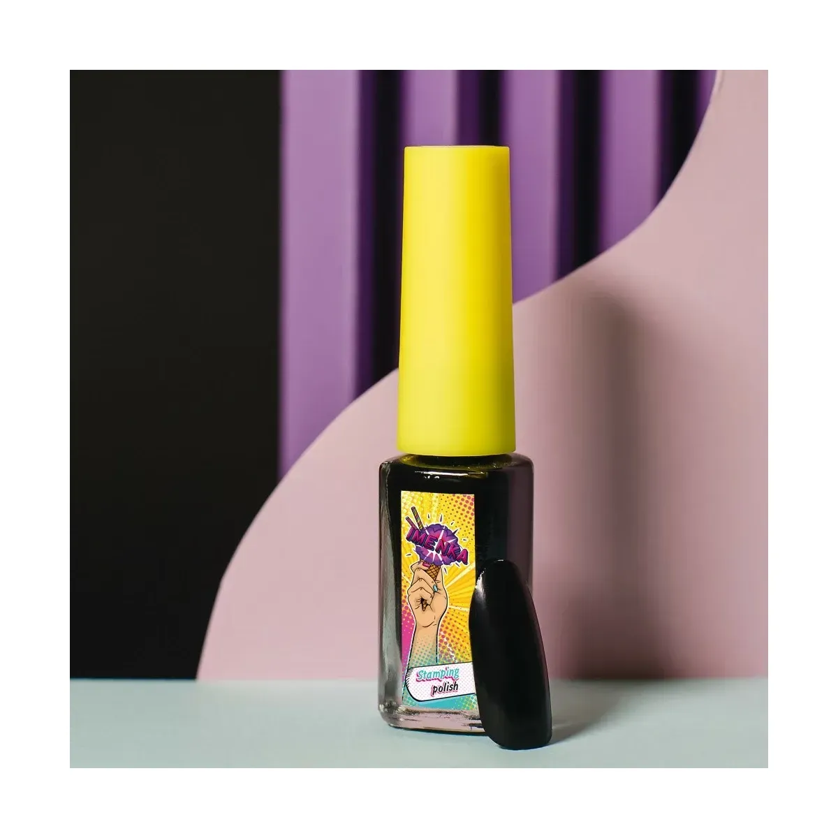 Stamping Lack 002 Black 6ml