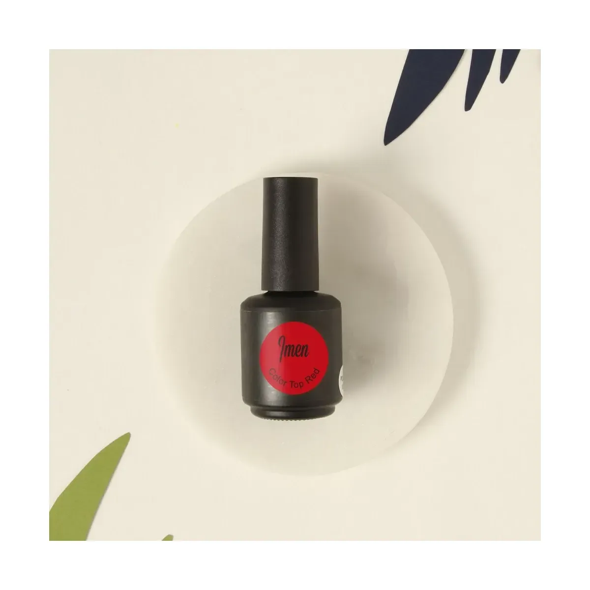 UV LED Color Top Imen Red 2in1 Farbe & Versiegler 15ml