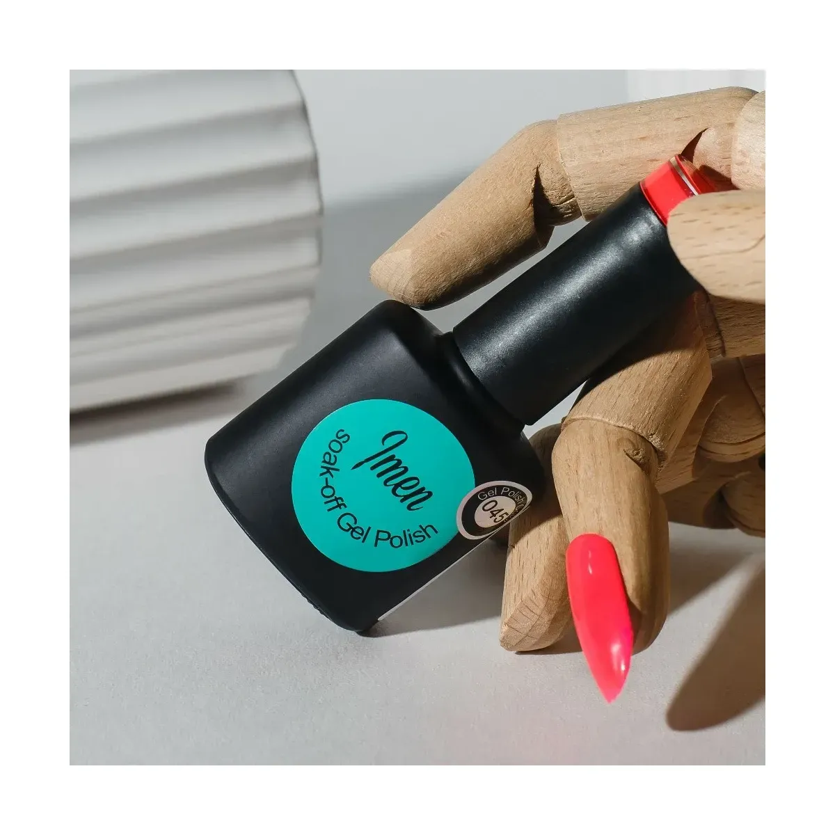UV/LED Gel Polish Imen 045 Neon Pink 12ml