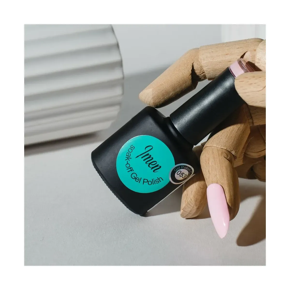 UV/LED Gel Polish Imen 053 Pink cream 12ml