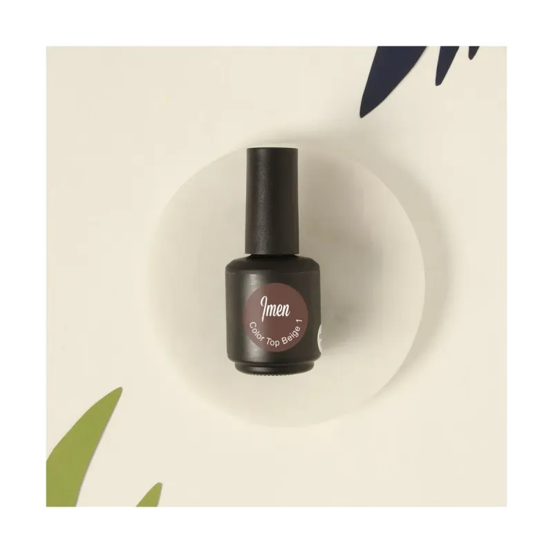 UV/LED Color Top Imen Beige 1 2in1 Farbe & Versiegler 15 ml