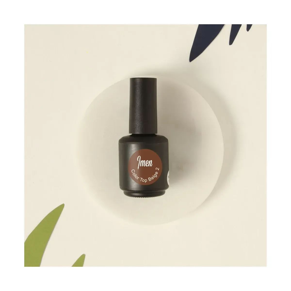 UV/LED Color Top Imen Beige 2 2in1 Farbe & Versiegler 15 ml