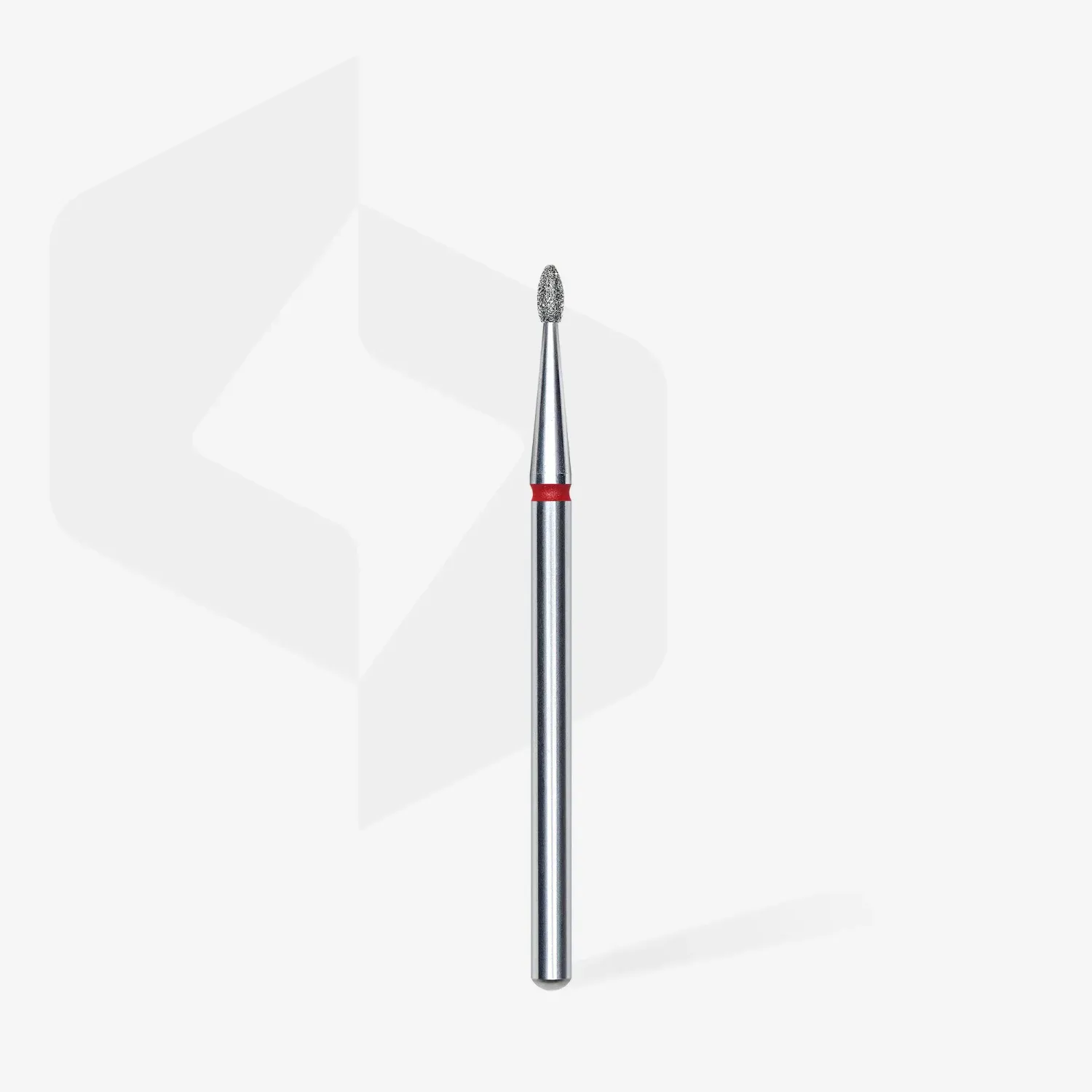 Diamantfräser Runde Knospe Rot, Durchmesser 1.6 Mm / Arbeitsteil 3.4 Mm Staleks FA50R016/3.4