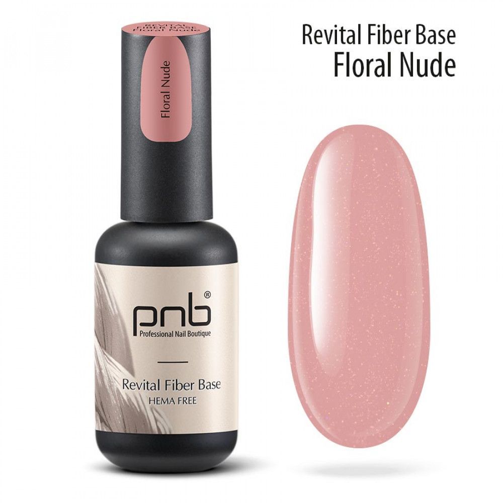 UV/LED Revital Fiber Base PNB, Floral Nude, HEMA FREE
