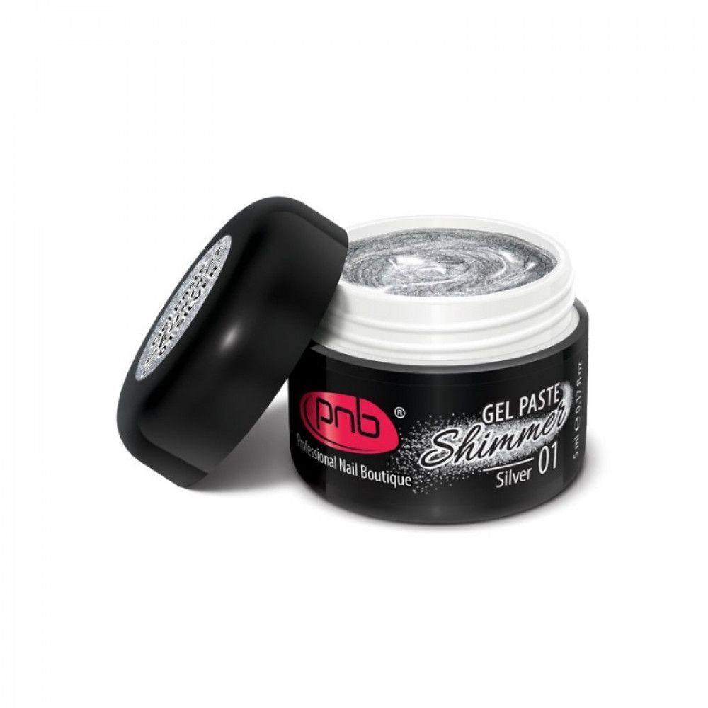 Shimmer Gel Paste PNB 01 Silver